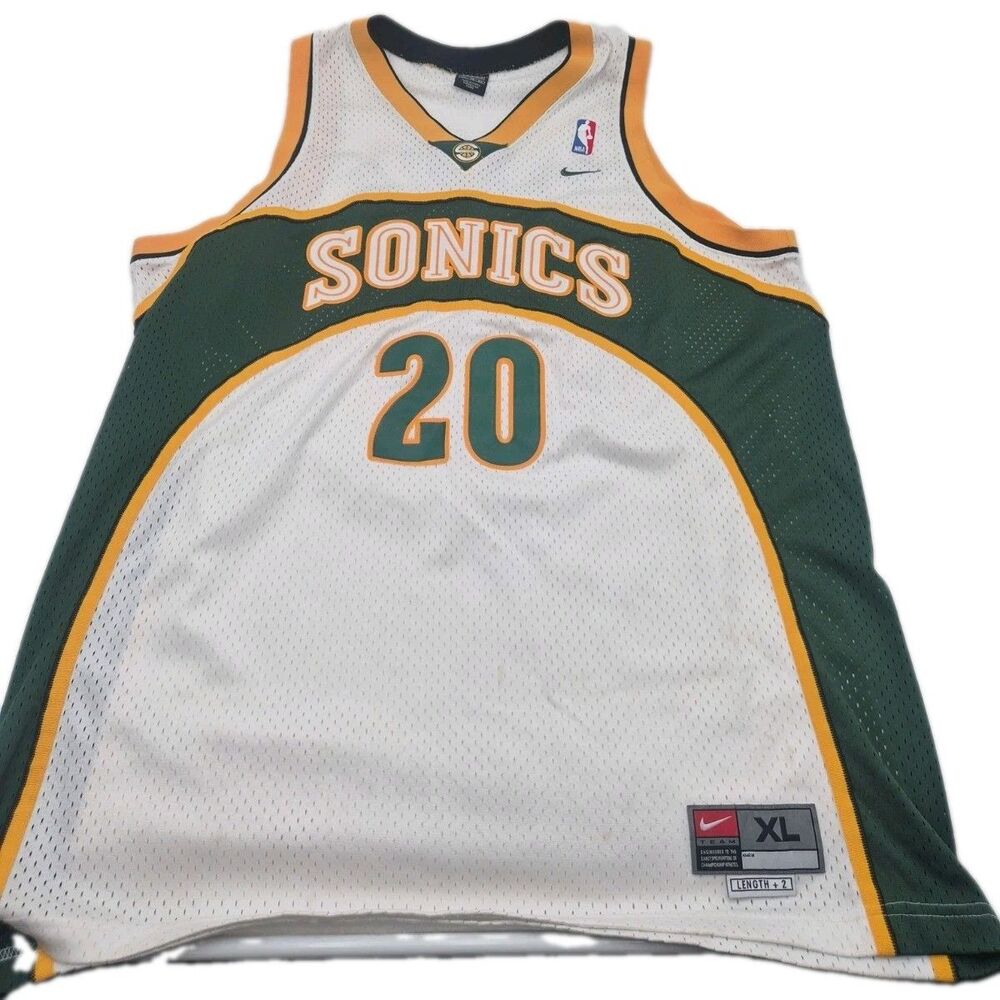 Vintage Nike Gary Payton Seattle SuperSonics Jersey XL